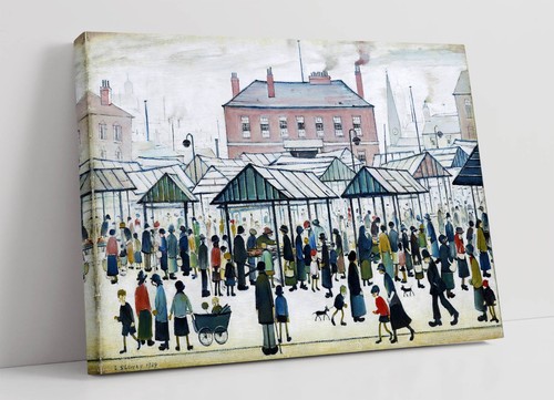 Market scene northern - market, town