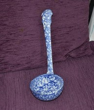 Antique Victorian large blue