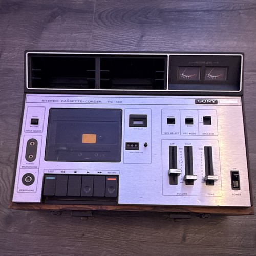 Sony stereo cassette corder - sony,