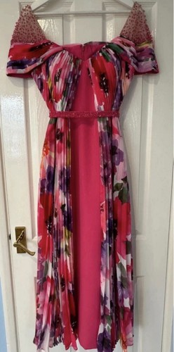 John charles fuchsia dress - john,