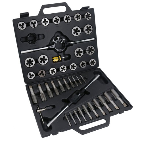 Metric 45pc large tap and - and, die