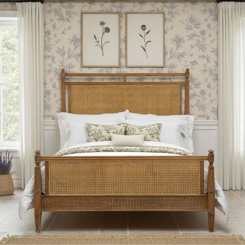 Rattan bed frame - rattan,