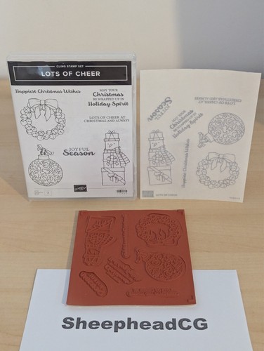 Stampin lots of cheer - of,