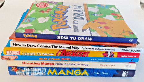 How draw books bundle manga - to,