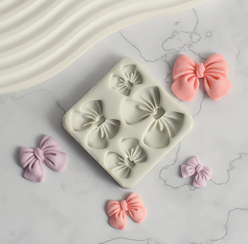 Bow know silicone fondant - know,