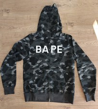 Bape Swarovski Black Camo A Bathing Ape Baby Milo Hoodie