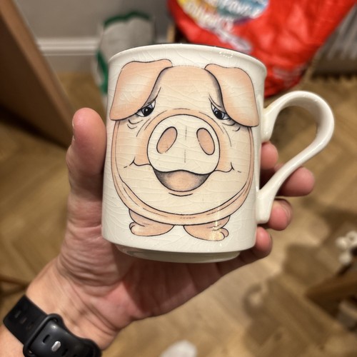 Arther wood coffee mug - arther, pig