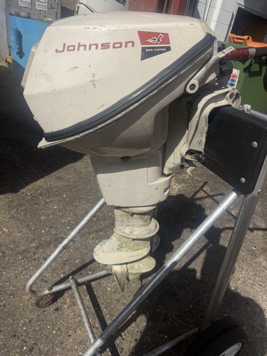 Vintage 5hp johnson - vintage, seahorse