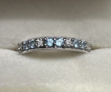 H Samuel Sterling Silver Blue