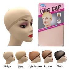 2PCS Stretch Nylon Wig Cap