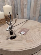 Silver Stag Metal Candle Snuffer 30cm | Candle Extinguisher Candle Tool