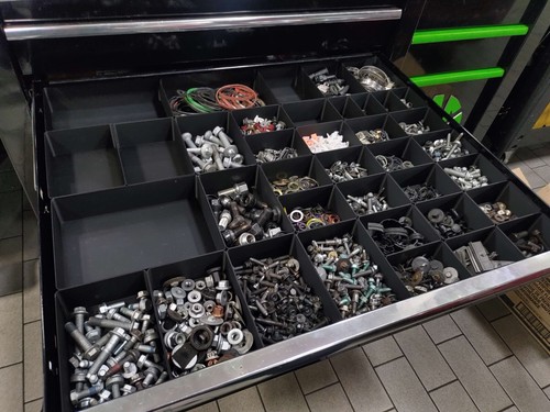 7pc modular drawer organizer - drawer,