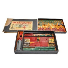 Pre-war Meccano set 2 plus bit