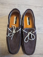leather Boat Shoes Men's Deck