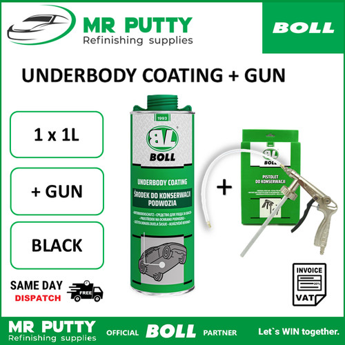 Underseal boll black car - 1l,