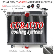 Upgraded  Racing Radiator Cooler For Suzuki RG400 RG500 84-87 HOT Aluminium