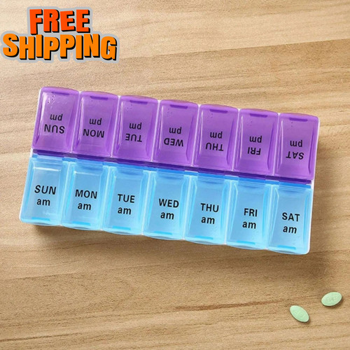 Weekly daily pill - pill, box