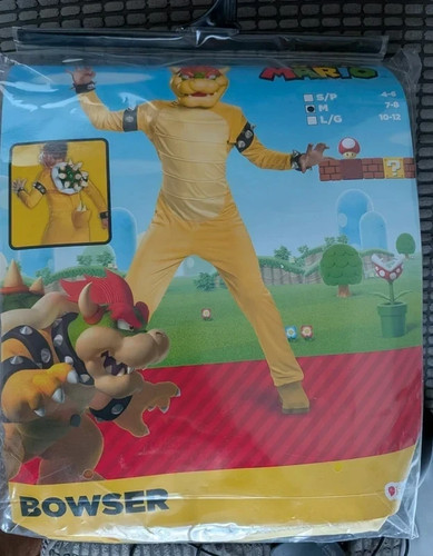 Super mario bowser fancy dress - super,