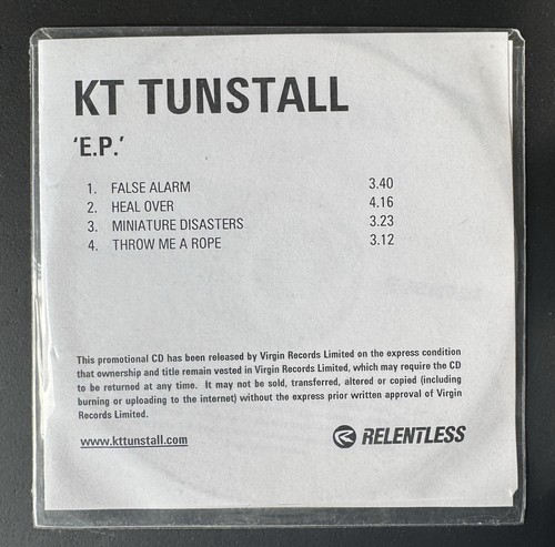 Tunstall 4 track - e.p.,