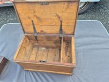 antique pine blanket box