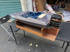 Amps Baja Deep Vee W Mercury O.s. 46 Outboard Motor R/c Model Boat K&b K&O