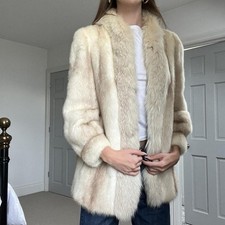 Vintage Mink & Fox Fur Coat