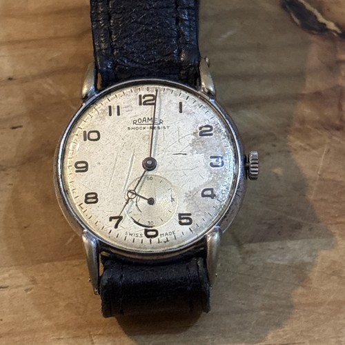 Vintage roamer men wristwatch - vintage,