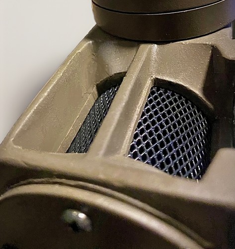 Diamond grill mesh - diamond, aliens