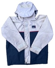 Musto Men’s White Navy Blue Hooded Sailing Yachting Jacket - Small