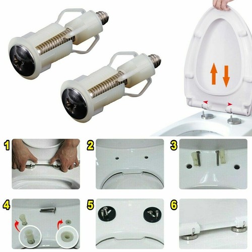 Top fix toilet seat - top,