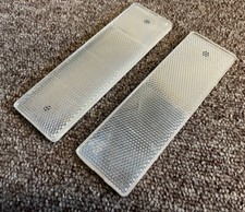 2x White Rectangular