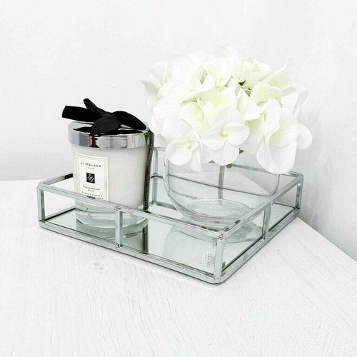 20x20cm square mirror tray - 20x20cm,