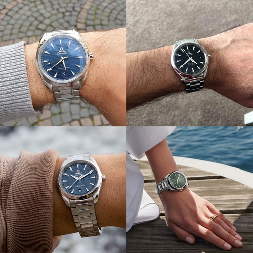 Curved end steel watch - end,