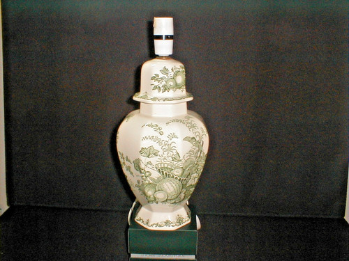 Masons ironstone green fruit - green,