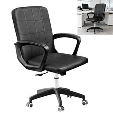 Office Chair Leather Swivel