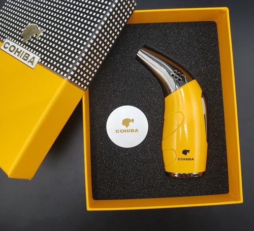 New yellow windproof butane - windproof,