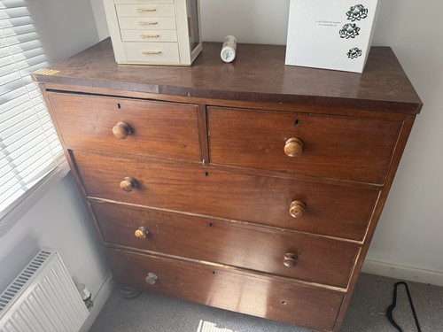 Antique chest drawers - antique,