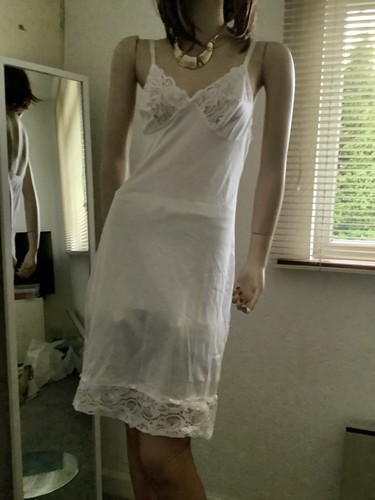 Vtg 1970s bhs white sheer - bhs,