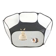 Folding Pet Cat Playpen Rabbit Hamster Indoor Outdoor Guinea Pig Run Portable UK