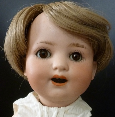 Antique doll bisque - doll, ,