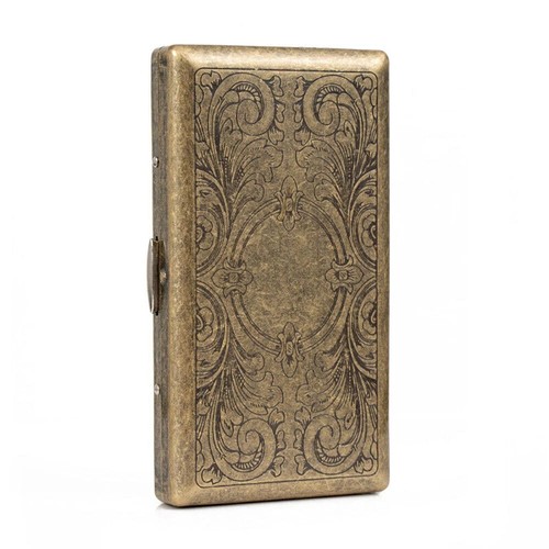 Vintage metal cigarette - metal,