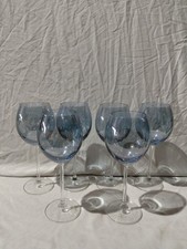 Hand Decorated Shimmer Blue