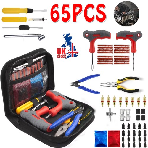 Tyre puncture repair tool kit - puncture,