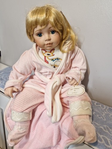 Emily porcelain doll - emily, 40cm