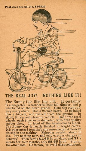 Childs toy tricycle ad - childs',