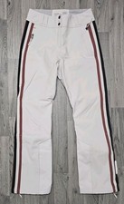 Sweaty Betty Moritz Ladies White Softshell Waterproof Ski Trousers Size Small