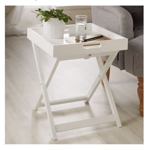 White stunning wooden - white, folding