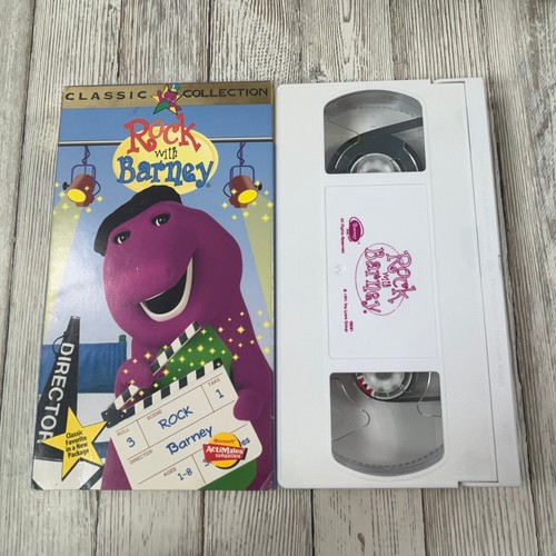 Rock with barney - rock, vhs