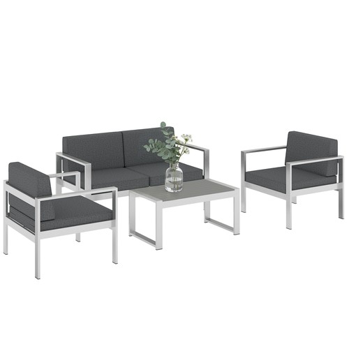 Outsunny seater aluminium - seater,