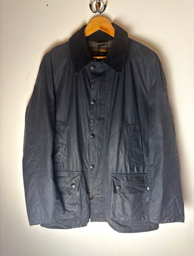 Barbour ashby men navy waxed - barbour,